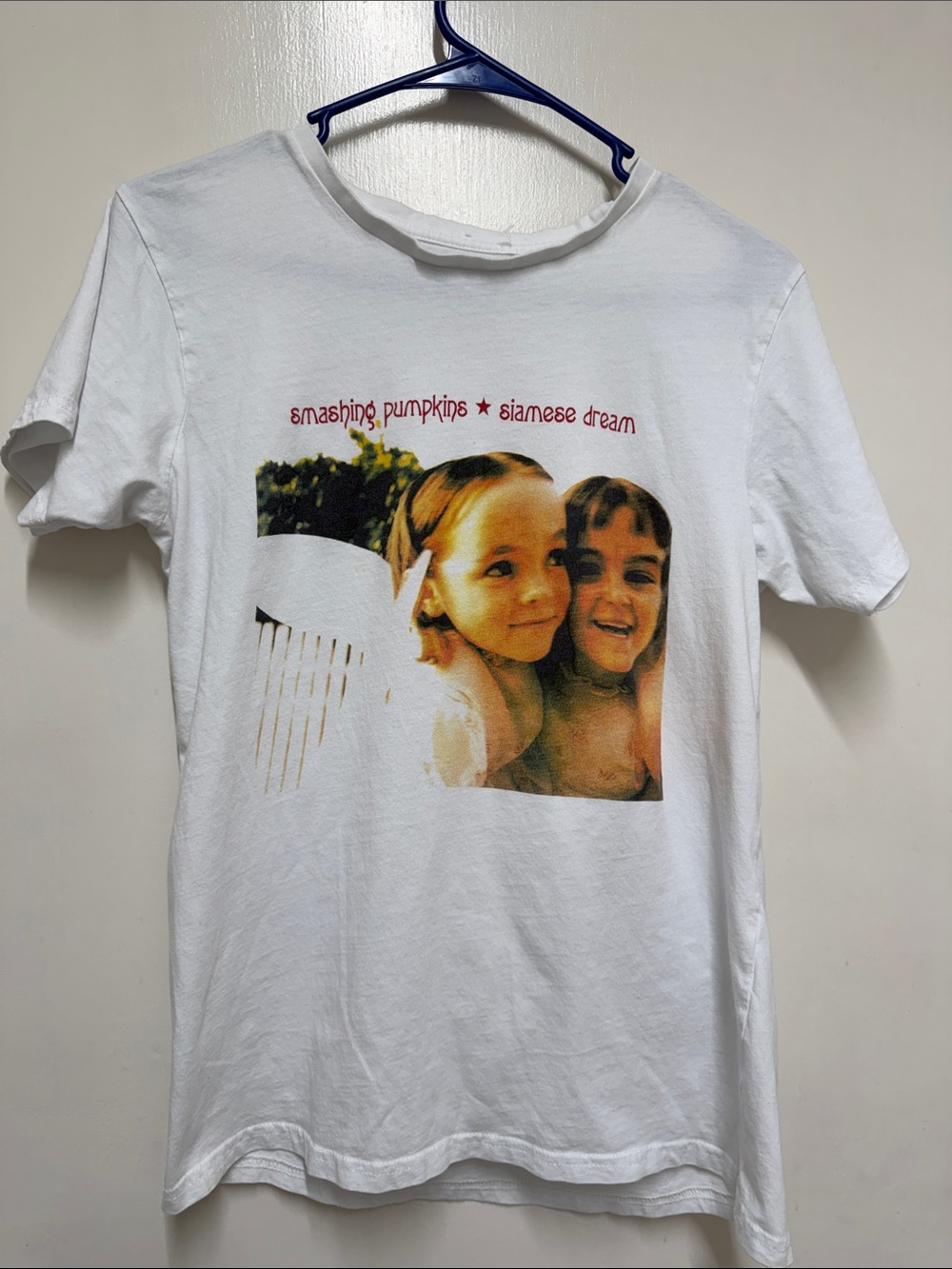 Smashing Pumpkins White Graphic T-Shirt - Siamese Dream Design